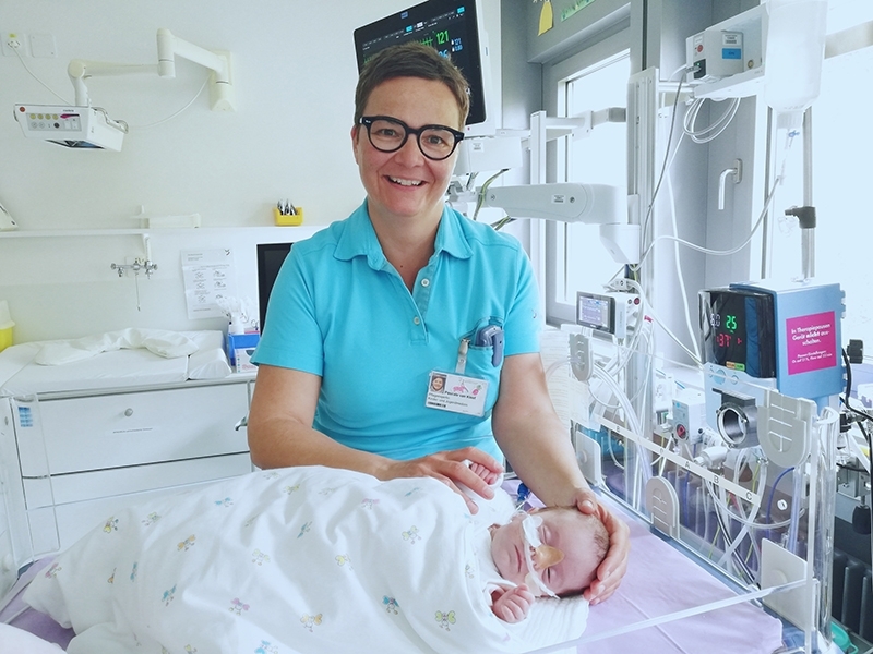 Pflegeexpertin auf der KIPS, Pascale van Kleef