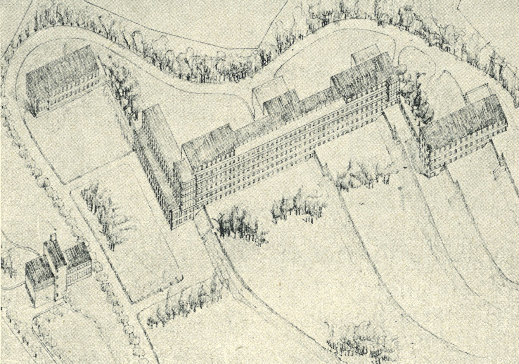 1935: Das Vorprojekt Salvisberg für ein Kantonsspital