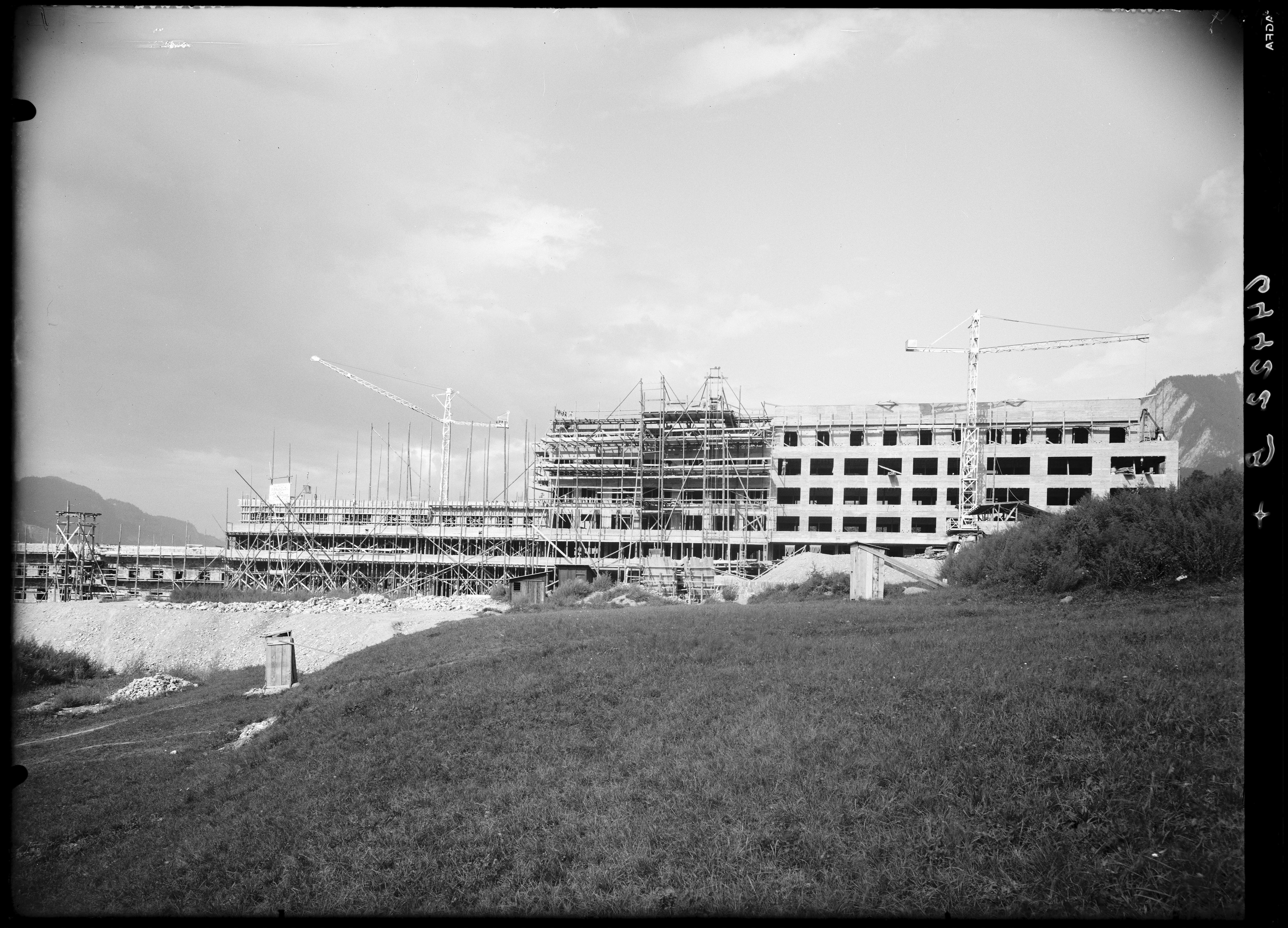 1940: Das Kantons- und Regionalspital im Bau