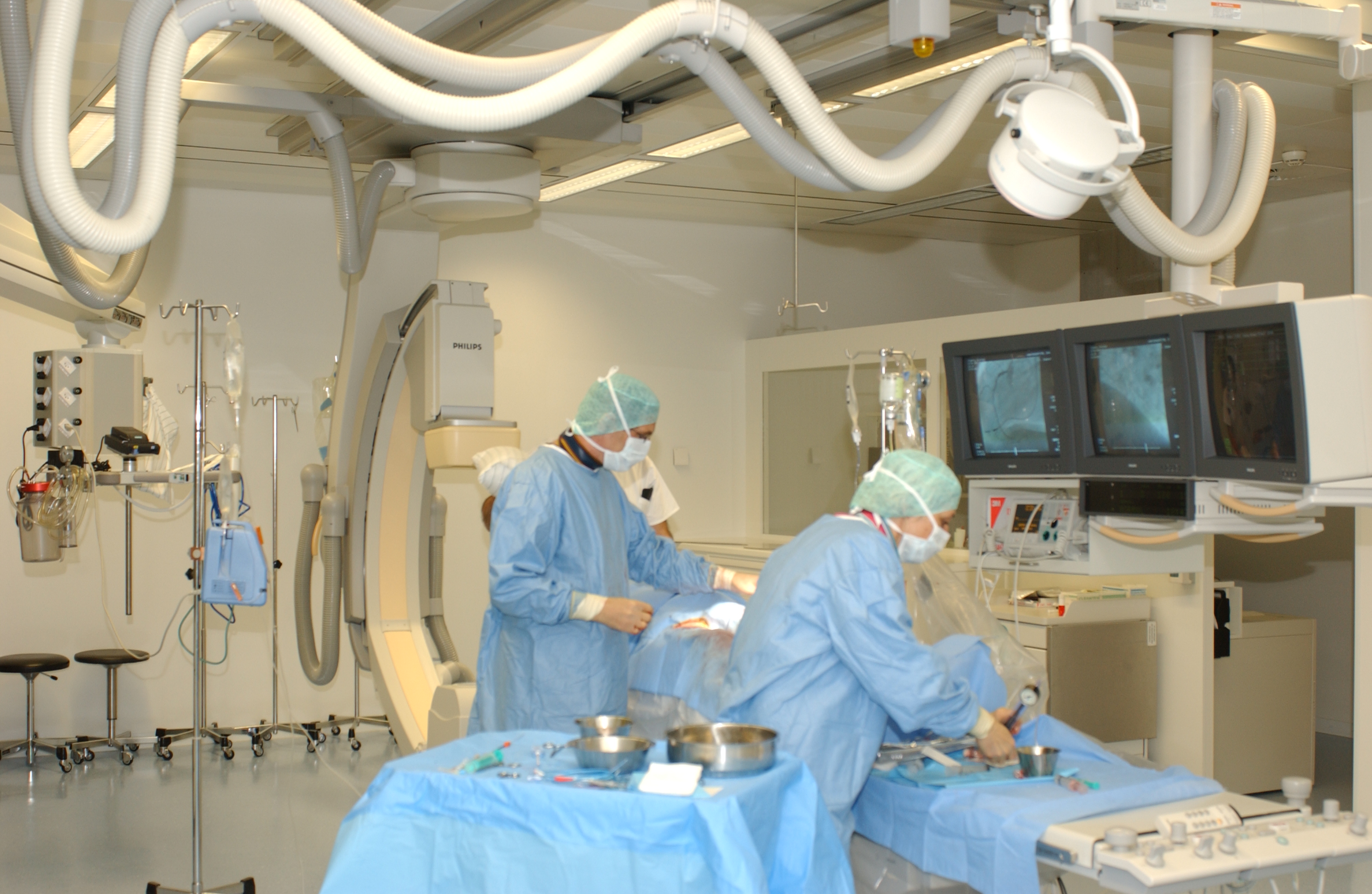 1992: Herzkatheterlabor im Kantonsspital