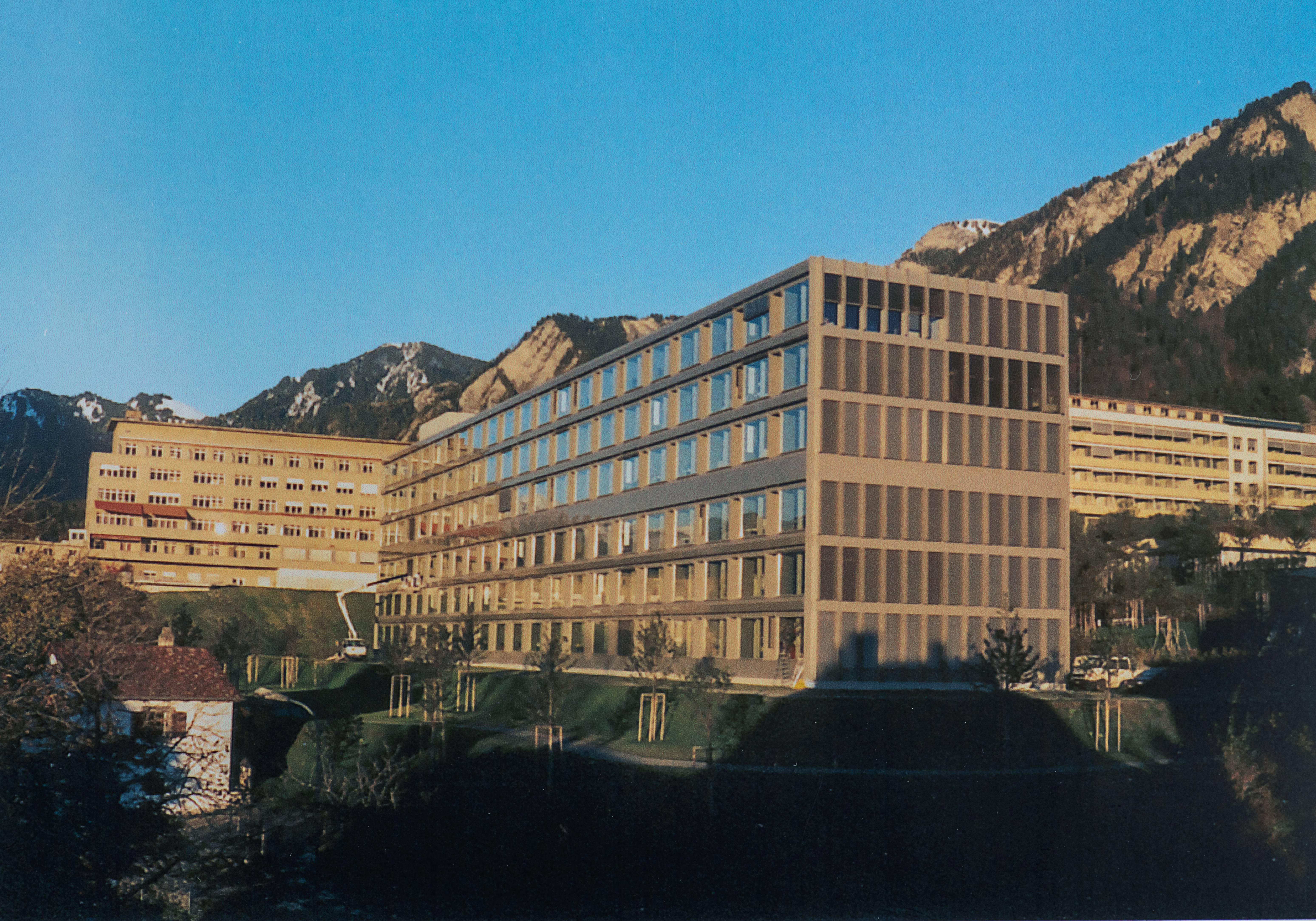 2000: Das Kantonsspital mit dem Bettenhaus D