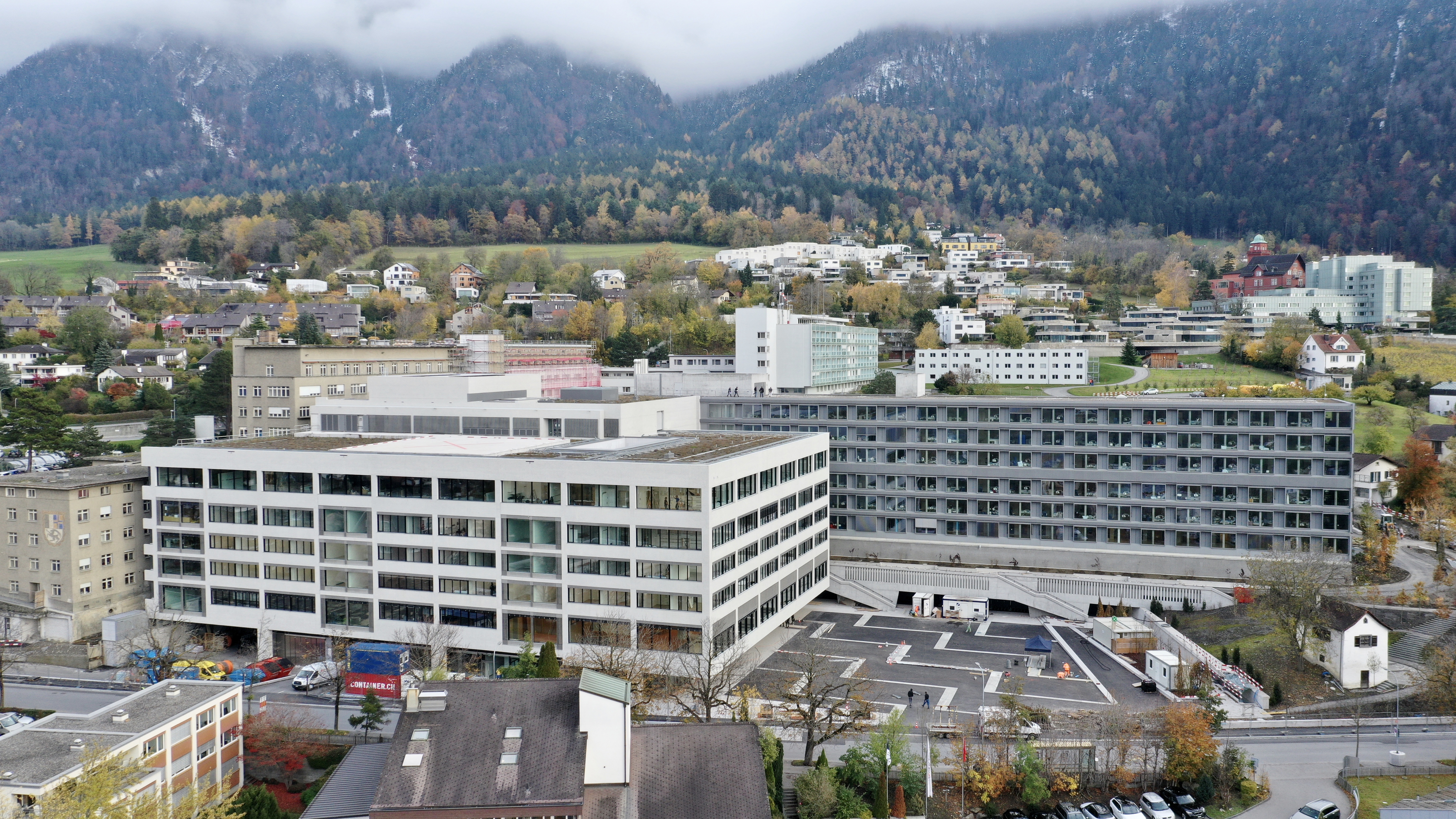 2020: Das Kantonsspital Graubünden mit der ersten Etappe des Hauses H