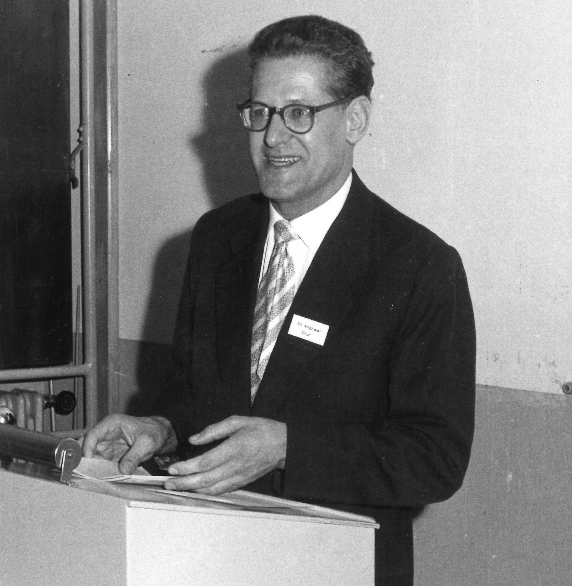 1960: PD Dr. Martin Allgöwer