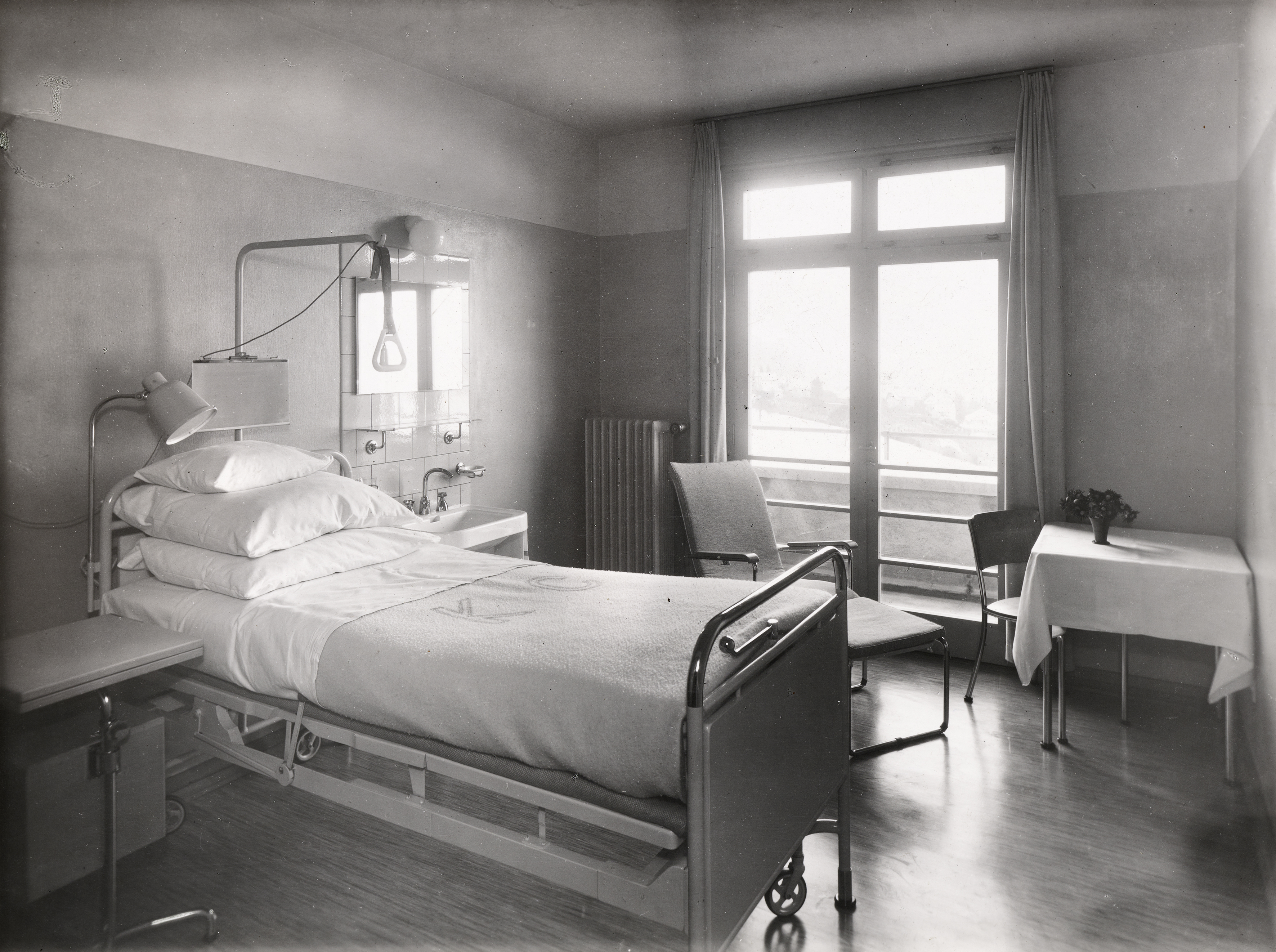 1941: Privatzimmer Kantonsspital