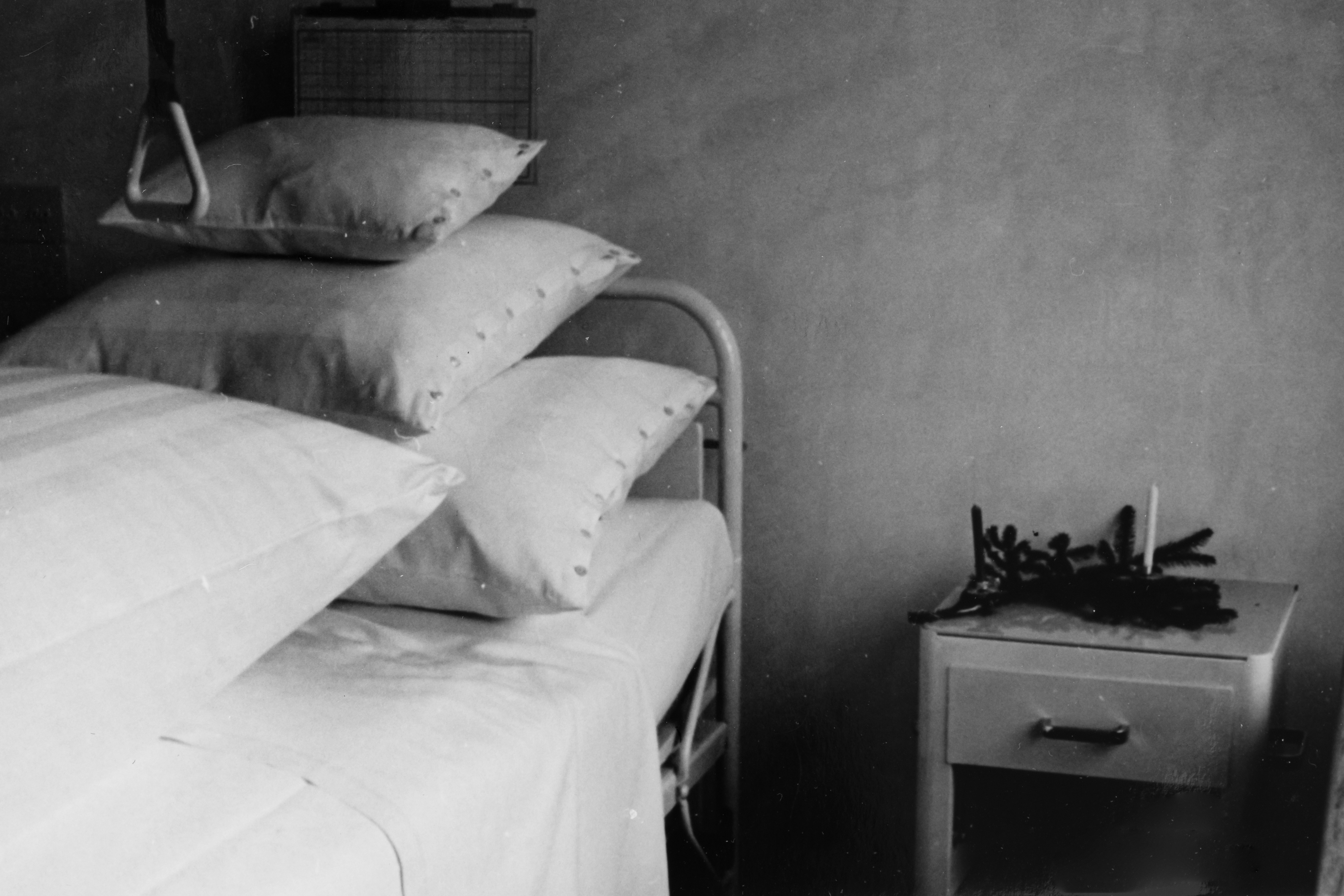 1941: Spitalbett im Kantonsspital