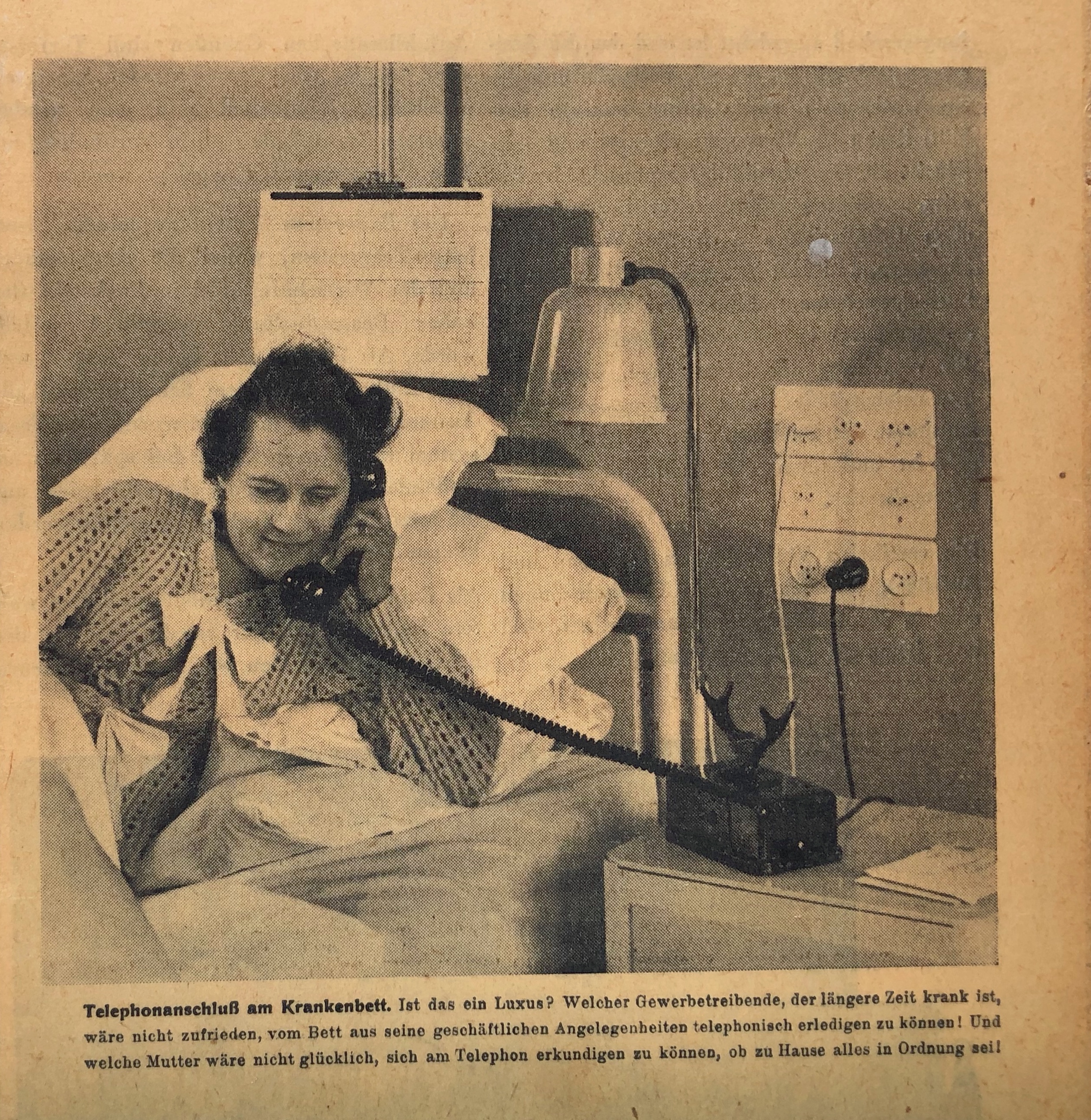 1941: moderne Ausstattung des Kantonsspitals