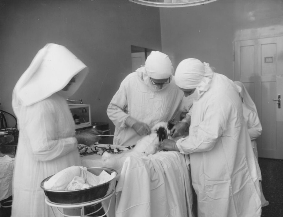 1919: Operation im Kreuzspital