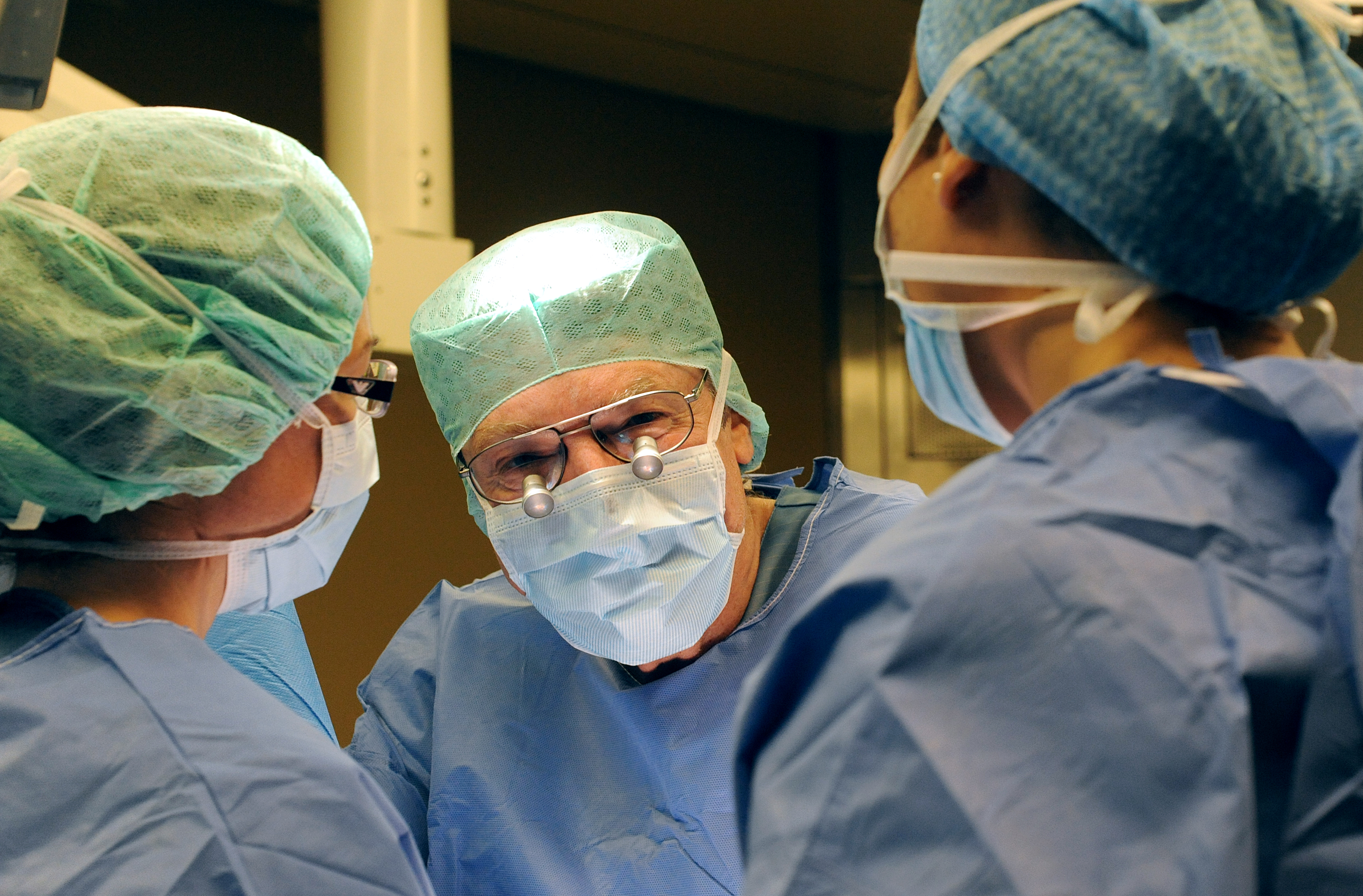 2017: Im Operationssaal im Kantonsspital