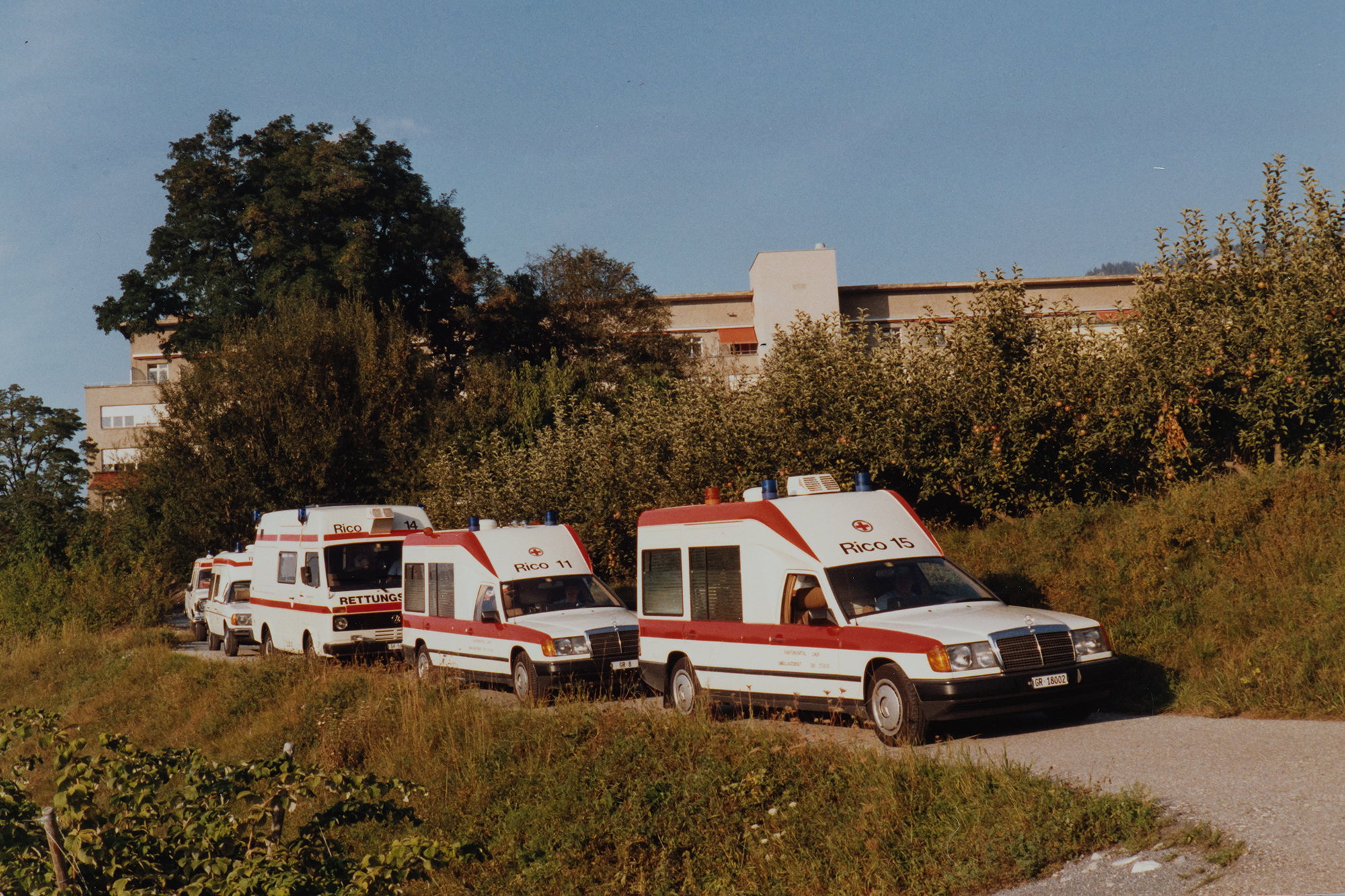 1991: Krankenwagenflotte