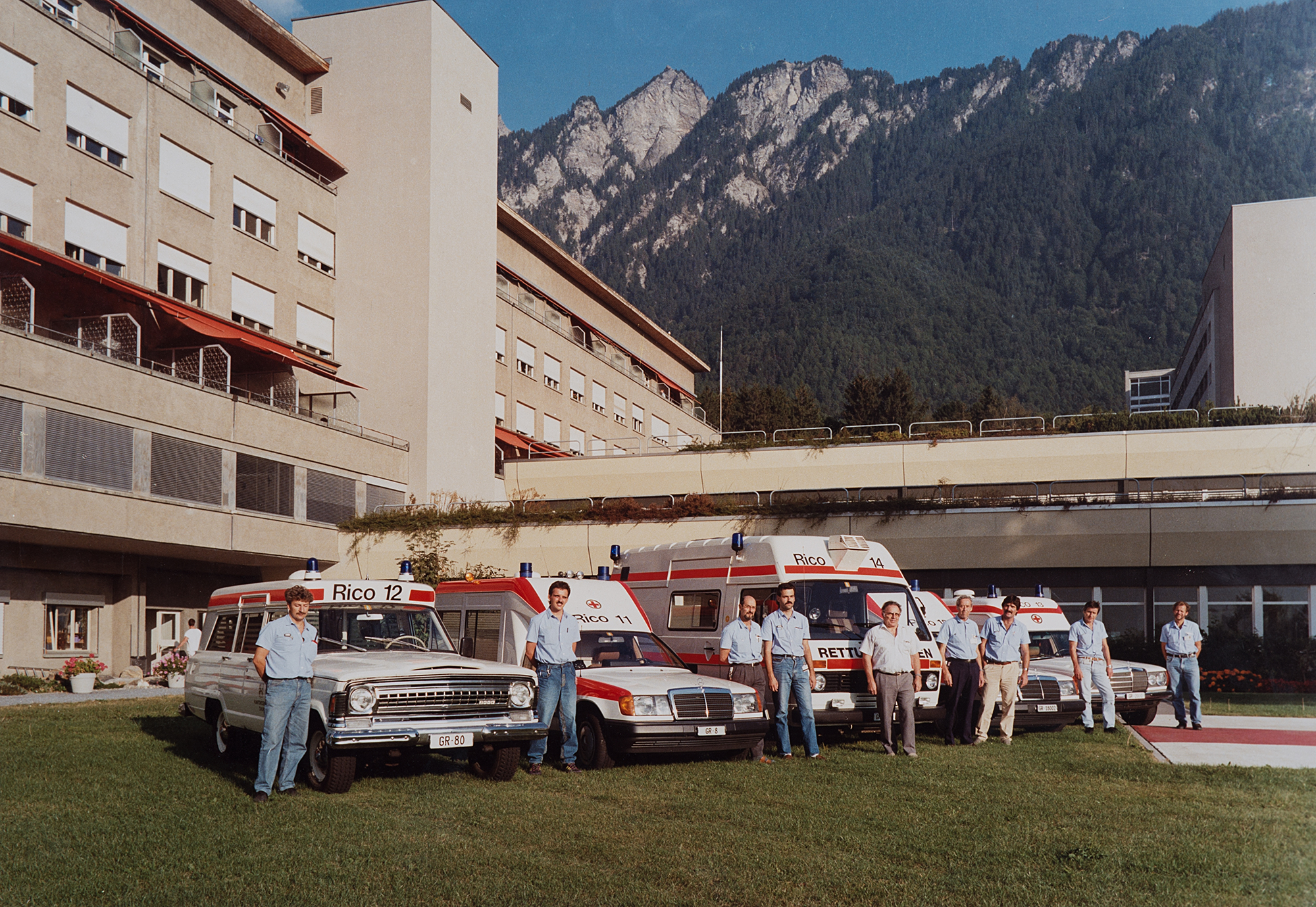 1991: Krankenwagenflotte