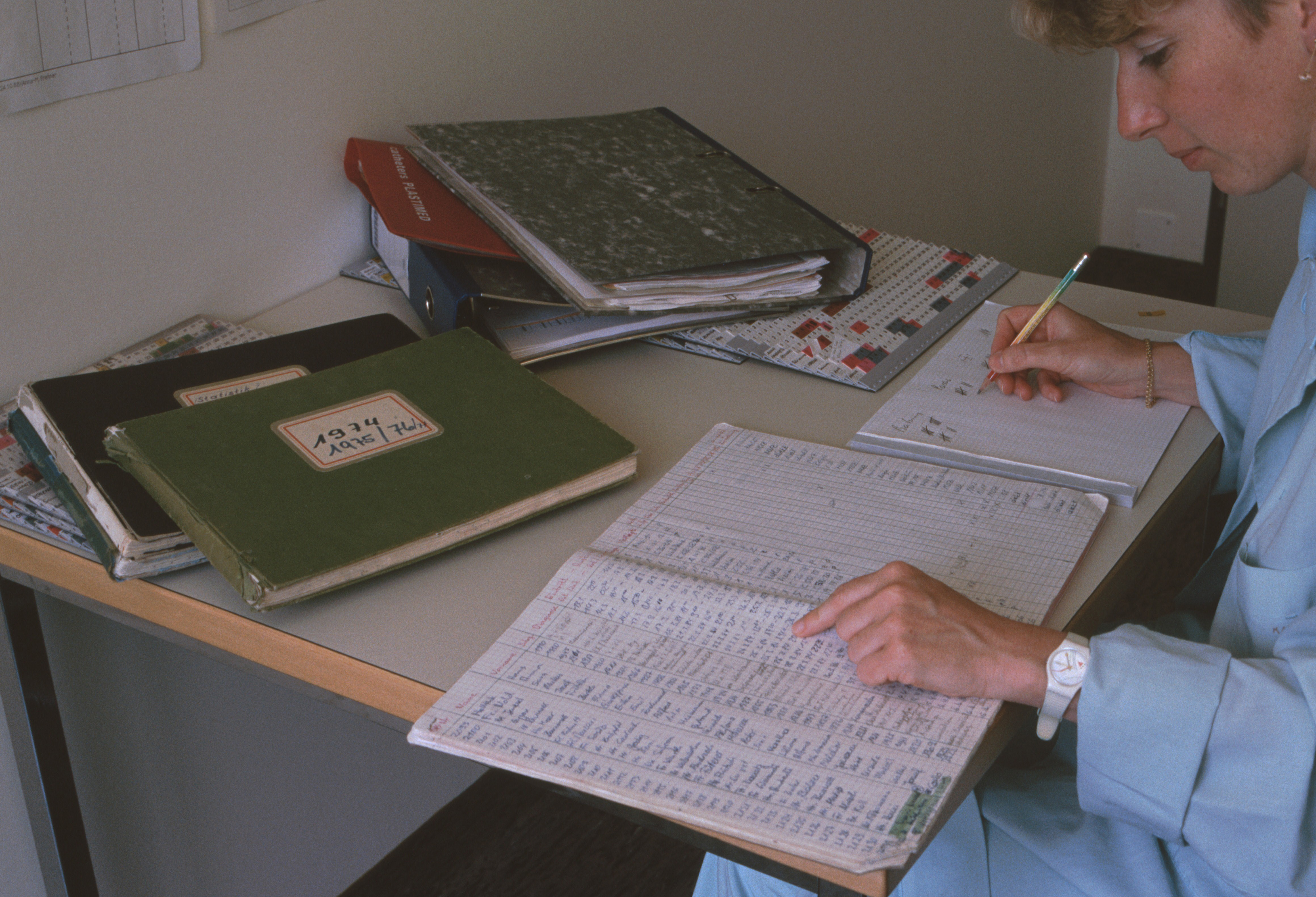 1984: Manuelle Datenverarbeitung auf der Intensivstation