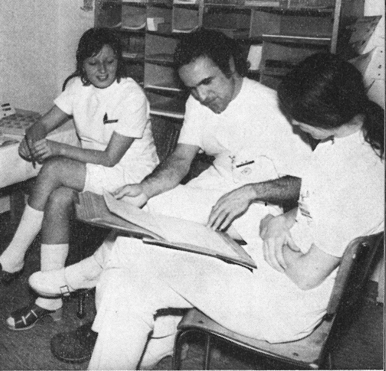 1971: Männer und Frauen an der Evangelischen Krankenpflegeschule Chur